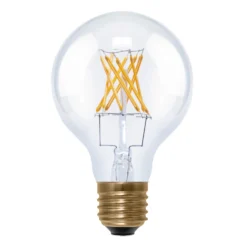SEGULA LED-Globelampe E27 5W 922 G80 Filament