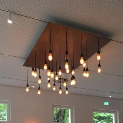 SEGULA LED-Rustikalampe E27 5W 1.900K Gold -Heimbeleuchtung 8536531 2