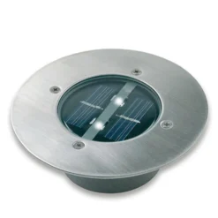 Runder Solar-LED-Bodeneinbaustrahler Lugo - IP44 -Heimbeleuchtung 8567064 2