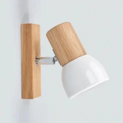 Svenda - Wandspot Aus Geöltem Eichenholz -Heimbeleuchtung 8574252 3