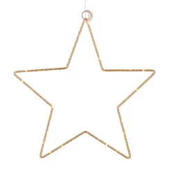 LED-Deko-Stern Liva Star, Gold, Ø 30 Cm 9 LED-Deko-Stern Liva Star, Gold, Ø 30 Cm -Heimbeleuchtung 8577278 3