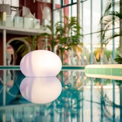 Schwimmfähige LED-Dekoleuchte Flatball L -Heimbeleuchtung 8590013 3
