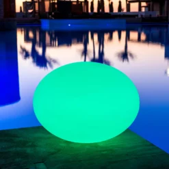 Schwimmfähige LED-Dekoleuchte Flatball L -Heimbeleuchtung 8590013 4