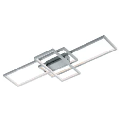 Trio WiZ Thiago Smarte Deckenleuchte 104cm, Nickel 12 Trio WiZ Thiago Smarte Deckenleuchte 104cm, Nickel -Heimbeleuchtung 9011002 4