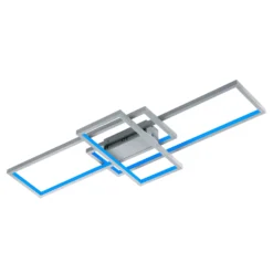 Trio WiZ Thiago Smarte Deckenleuchte 104cm, Nickel 15 Trio WiZ Thiago Smarte Deckenleuchte 104cm, Nickel -Heimbeleuchtung 9011002 7