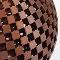 Stehleuchte Flechtwerk, Kugel, Kupfer -Heimbeleuchtung 9039021 4