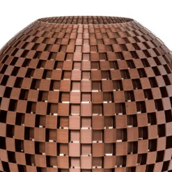 Stehleuchte Flechtwerk, Kugel, Kupfer -Heimbeleuchtung 9039021 5