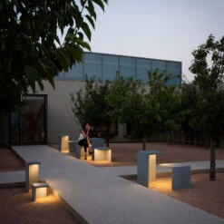 Vibia Empty 4135 Außenleuchte Aus Beton, 25 Cm -Heimbeleuchtung 9515314 1