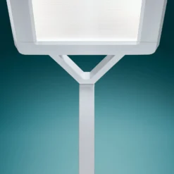 LED-Stehlampe Yara.single 4.000K, BT, PIR, Silber -Heimbeleuchtung 9600157 7