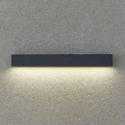 Arcchio Lengo LED-Wandlampe CCT 50cm, 1-fl. Grafit 14 Arcchio Lengo LED-Wandlampe CCT 50cm, 1-fl. Grafit -Heimbeleuchtung 9616259 5