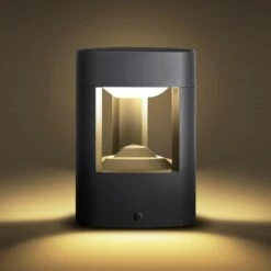 Lucande LED-Sockelleuchte Nanna 20 Cm - IP54