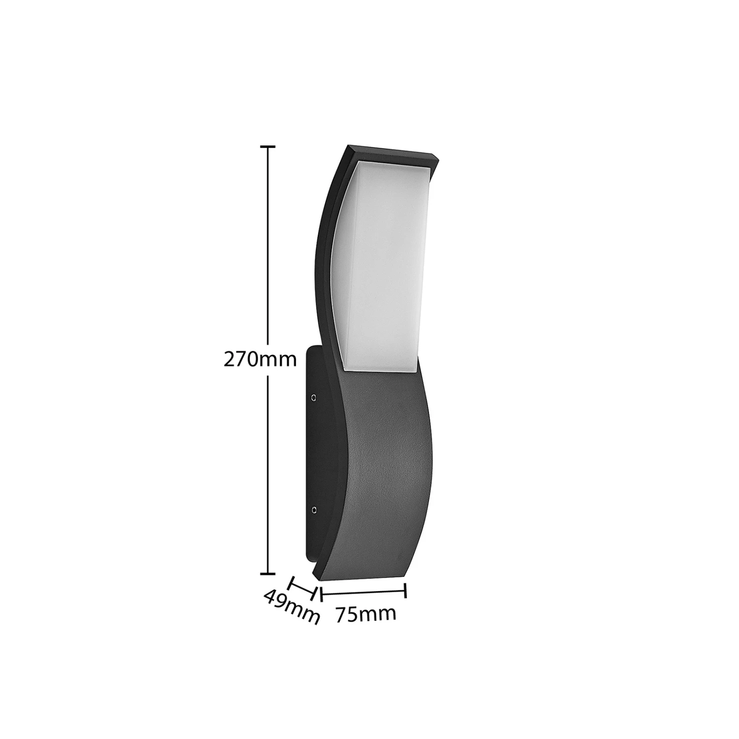 Lucande Maca LED-Außenwandleuchte 4 Lucande Maca LED-Außenwandleuchte – Bild 4