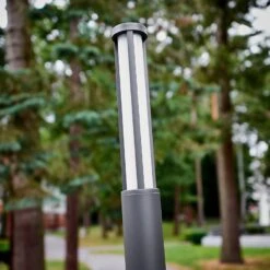 Lucande Sidny LED-Mastleuchte In Dunkelgrau 220 Cm -Heimbeleuchtung 9618116 5