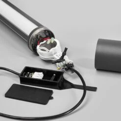 Lucande Sidny LED-Mastleuchte In Dunkelgrau 220 Cm -Heimbeleuchtung 9618116 8