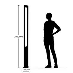 Lucande Dovino LED-Mastleuchte, 200 Cm -Heimbeleuchtung 9618146 7