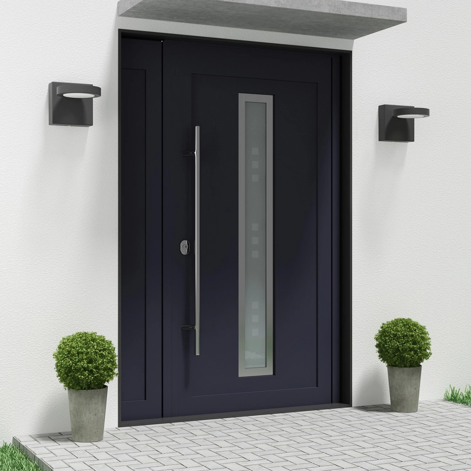 Lucande Belna LED-Außenwandlampe, Grafitgrau 3 Lucande Belna LED-Außenwandlampe, Grafitgrau – Bild 3