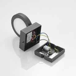 Lucande Belna LED-Außenwandlampe, Grafitgrau 17 Lucande Belna LED-Außenwandlampe, Grafitgrau -Heimbeleuchtung 9619253 8