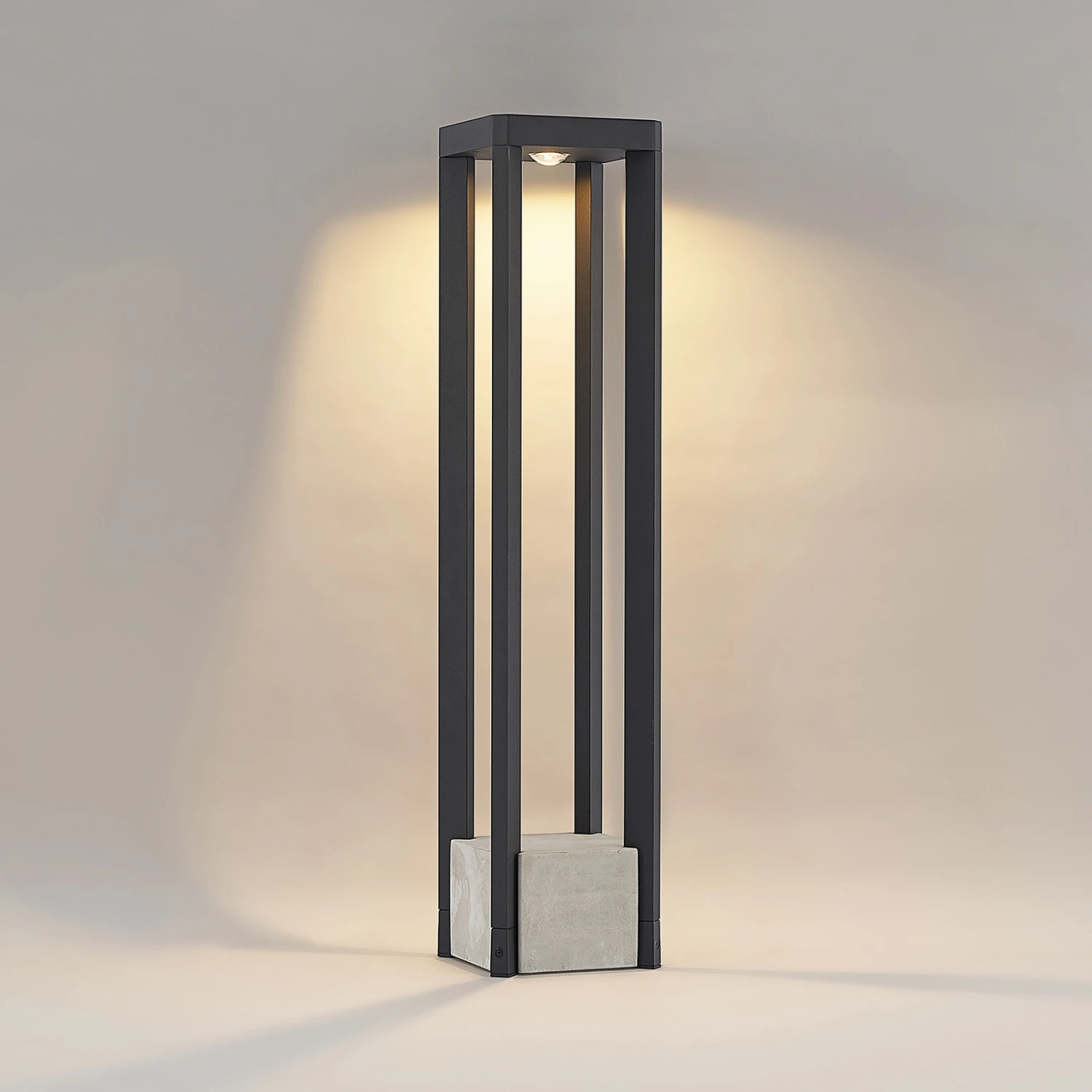 Lucande Kalisa LED-Wegeleuchte, Eckig 2 Lucande Kalisa LED-Wegeleuchte, Eckig – Bild 2