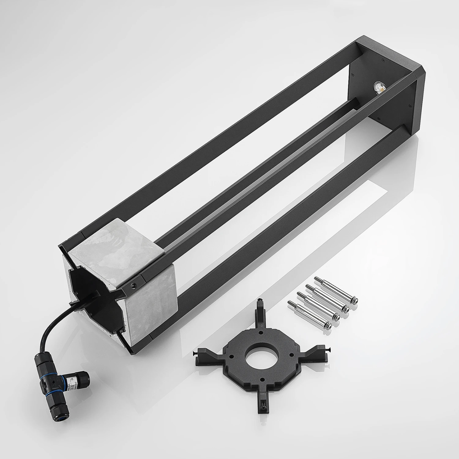 Lucande Kalisa LED-Wegeleuchte, Eckig 9 Lucande Kalisa LED-Wegeleuchte, Eckig – Bild 9