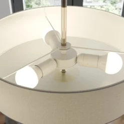 Deckenleuchte Josia Aus Stoff, Weiß -Heimbeleuchtung 9620048 8