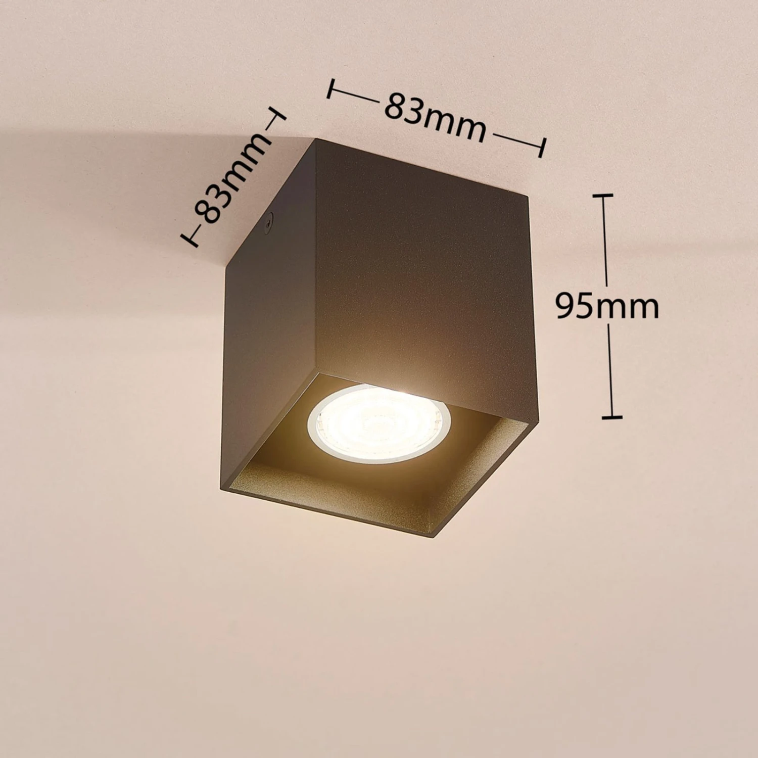 Carson - Aufbau-Deckenspot In Schwarz 9 Carson - Aufbau-Deckenspot In Schwarz – Bild 9