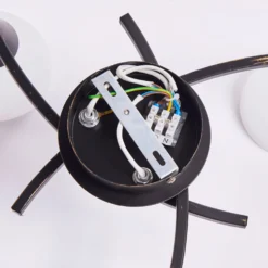 Dreiflammige Deckenlampe Della, Schwarz-gold -Heimbeleuchtung 9620970 7