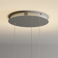 Lucande LED-Pendellampe Lyani, 3 Ringe, Höhe Verschieden -Heimbeleuchtung 9621982 3