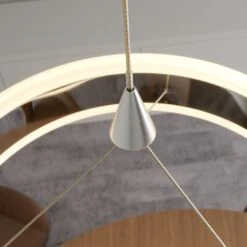 Lucande LED-Pendellampe Lyani, 3 Ringe, Höhe Verschieden -Heimbeleuchtung 9621982 4