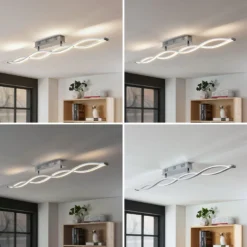 Lucande LED-Deckenlampe Roan, Wellenförmig -Heimbeleuchtung 9624373 4