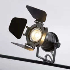 Deckenstrahler Tilen, 4-flammig Scheinwerfer-Look -Heimbeleuchtung 9624402 7