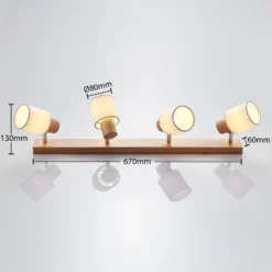 Lindby Wanessa Deckenstrahler, Vierflammig -Heimbeleuchtung 9624711 3