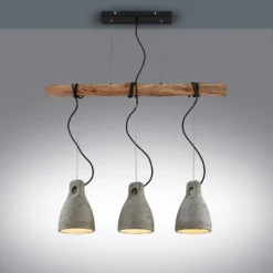 Lindby Grima Hängeleuchte Aus Beton, Dreiflammig -Heimbeleuchtung 9626187 7