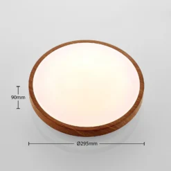 Lindby Mendosa LED-Deckenleuchte, Rund -Heimbeleuchtung 9626263 3