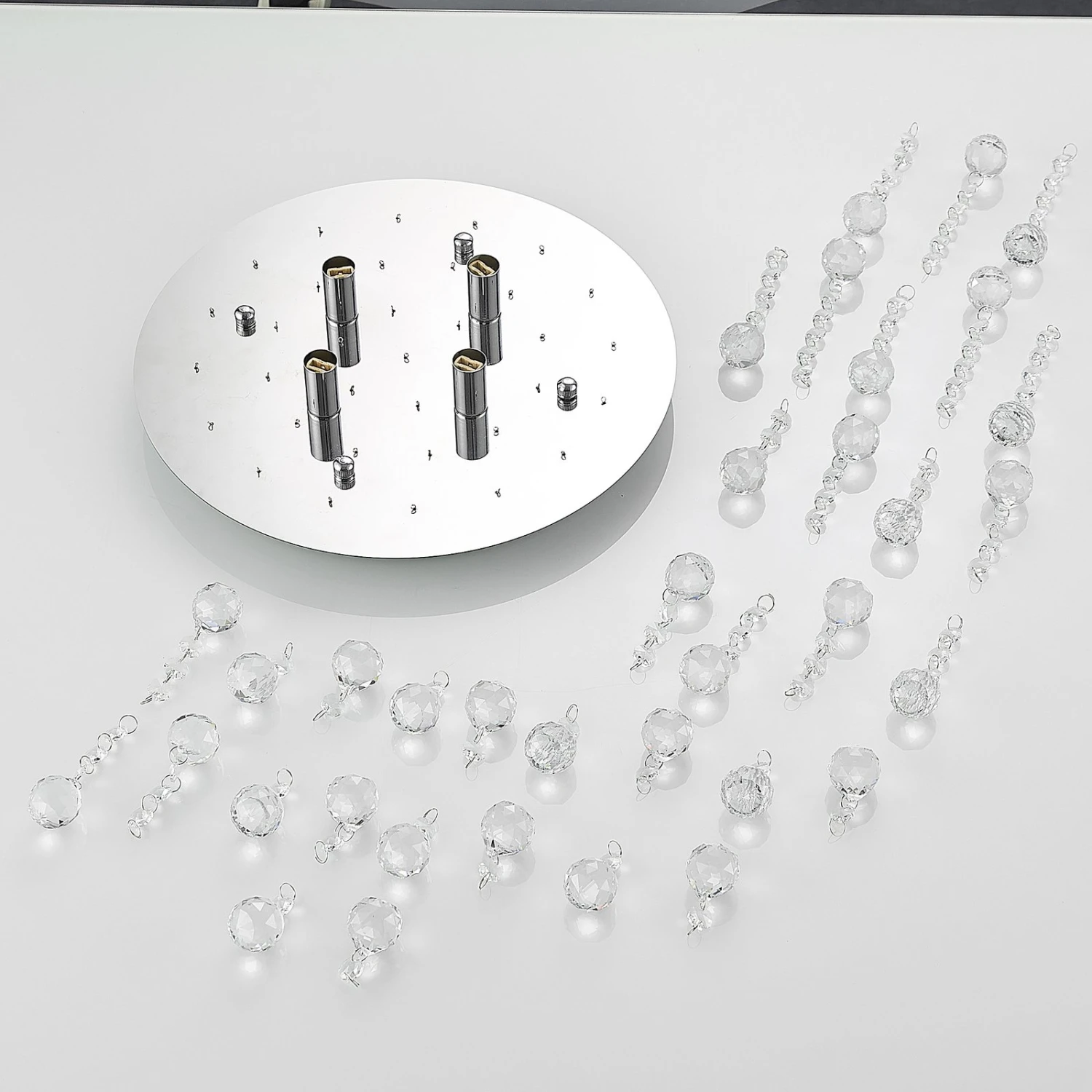 Lindby Antonino Deckenleuchte, Vierflammig 9 Lindby Antonino Deckenleuchte, Vierflammig – Bild 9