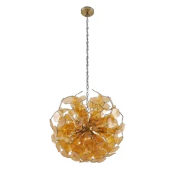 Lindby Moscalina Acryl-Hängeleuchte, Amber 13 Lindby Moscalina Acryl-Hängeleuchte, Amber -Heimbeleuchtung 9627122 4