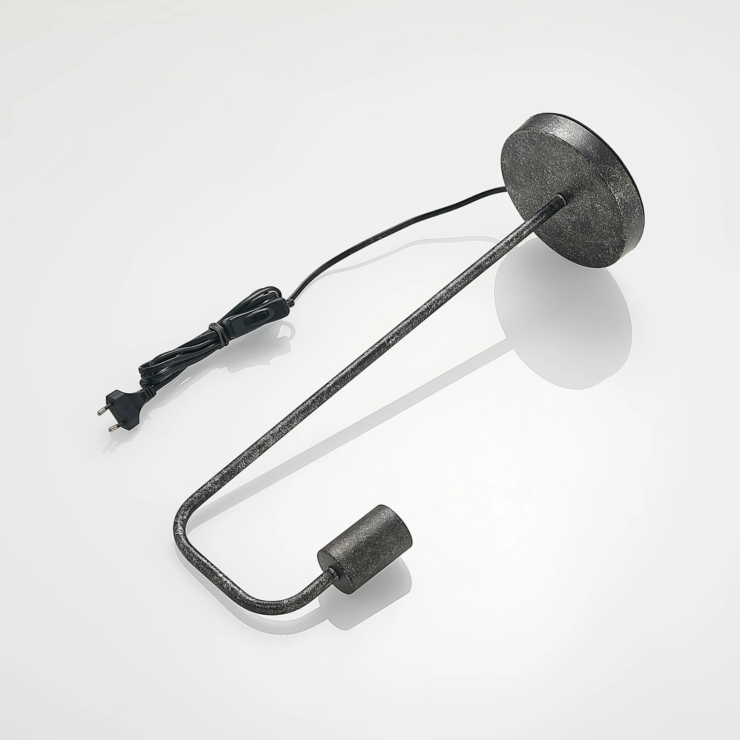 Lindby Erivana Tischleuchte, Metall, Rost Antik 8 Lindby Erivana Tischleuchte, Metall, Rost Antik – Bild 8