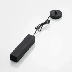 Prios Neliyah Hängeleuchte, Eckig, Schwarz, 1-fl. -Heimbeleuchtung 9627724 7