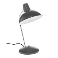 Lindby Jamelia Vintage-Tischlampe, Stahl, Grau -Heimbeleuchtung 9628147 2