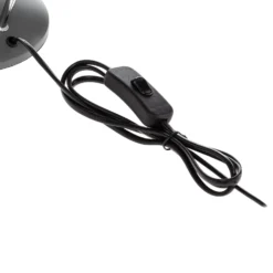 Lindby Jamelia Vintage-Tischlampe, Stahl, Grau -Heimbeleuchtung 9628147 5