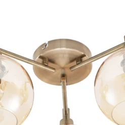 Lindby Jemissa Deckenlampe, 3-flammig, Amber -Heimbeleuchtung 9628195 6