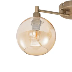 Lindby Jemissa Deckenlampe, 3-flammig, Amber -Heimbeleuchtung 9628195 7