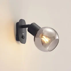 Lindby Lioma Steckdosenleuchte, Neigbar, Schwarz -Heimbeleuchtung 9628266 4