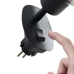 Lindby Lioma Steckdosenleuchte, Neigbar, Schwarz -Heimbeleuchtung 9628266 6