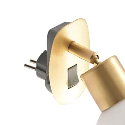 Lindby Lioma Steckdosenleuchte, Neigbar, Messing 13 Lindby Lioma Steckdosenleuchte, Neigbar, Messing -Heimbeleuchtung 9628267 6