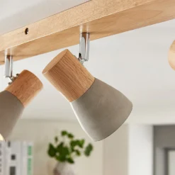 ELC Eletta Deckenstrahler, Beton, Vierflammig -Heimbeleuchtung 9628474 6