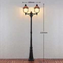 Lindby Clint Kandelaber, 2-flammig -Heimbeleuchtung 9630103 3