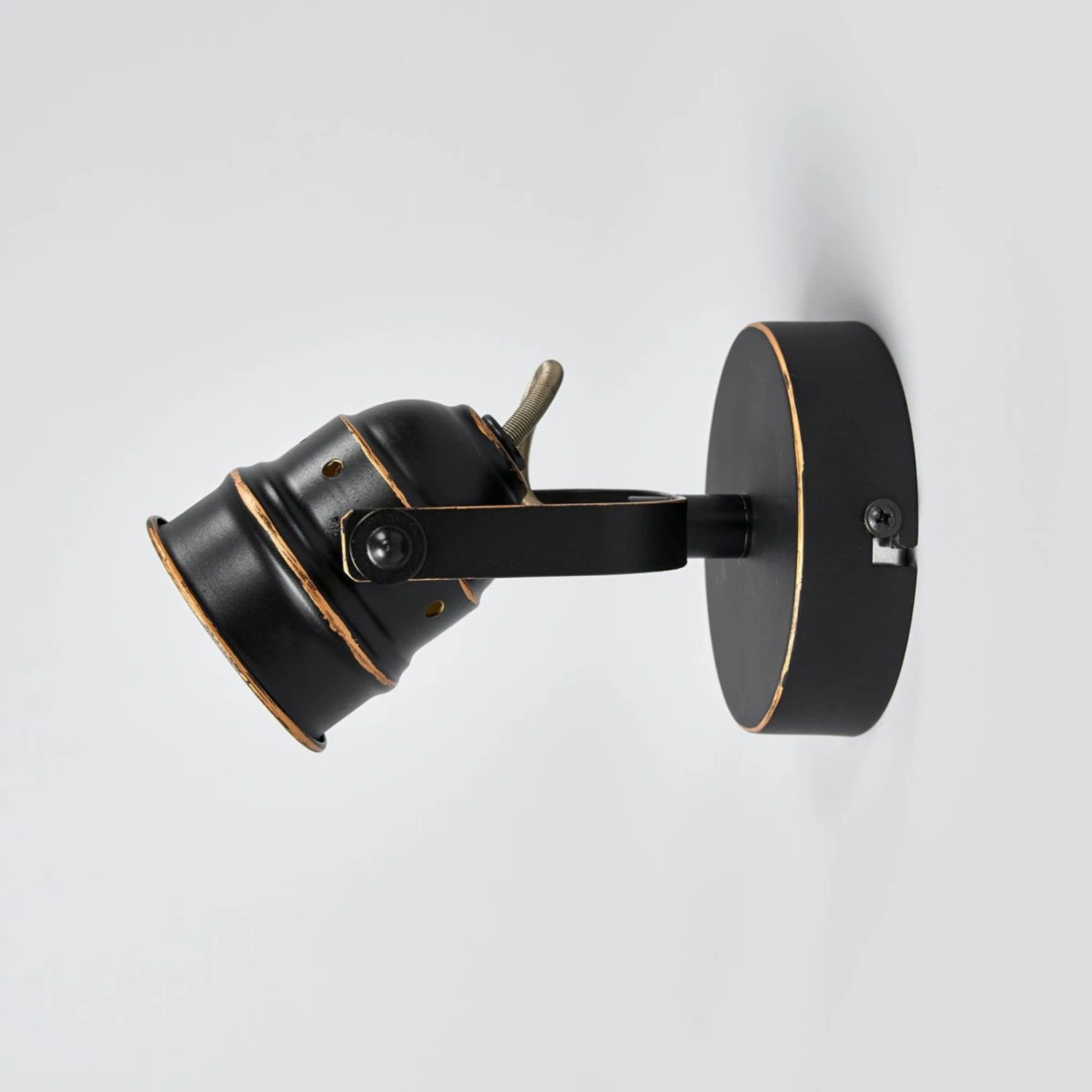 Schwarz-goldener GU10-Spot Leonor 4 Schwarz-goldener GU10-Spot Leonor – Bild 4