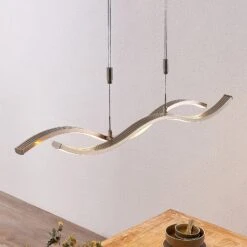 Lucande Mairia LED-Hängeleuchte, Höhenverstellbar -Heimbeleuchtung 9639180 5