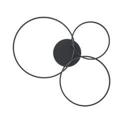 Lindby Rayk LED-Deckenleuchte, Schwarz Matt -Heimbeleuchtung 9639506 3