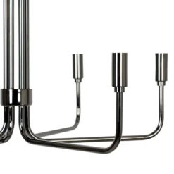 Lindby Elanova Kronleuchter Sechsflammig, Gunmetal -Heimbeleuchtung 9639661 4